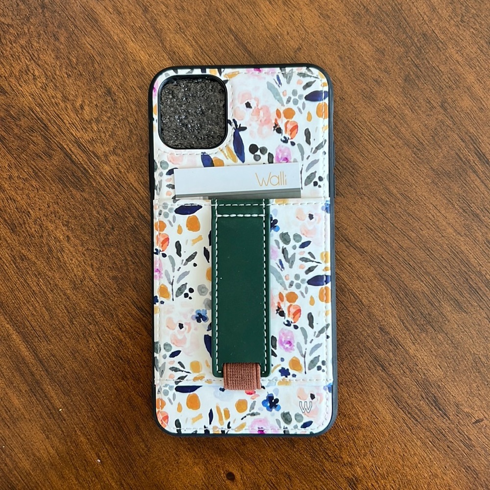 iPhones 11 Pro Max, multi color floral Walli case